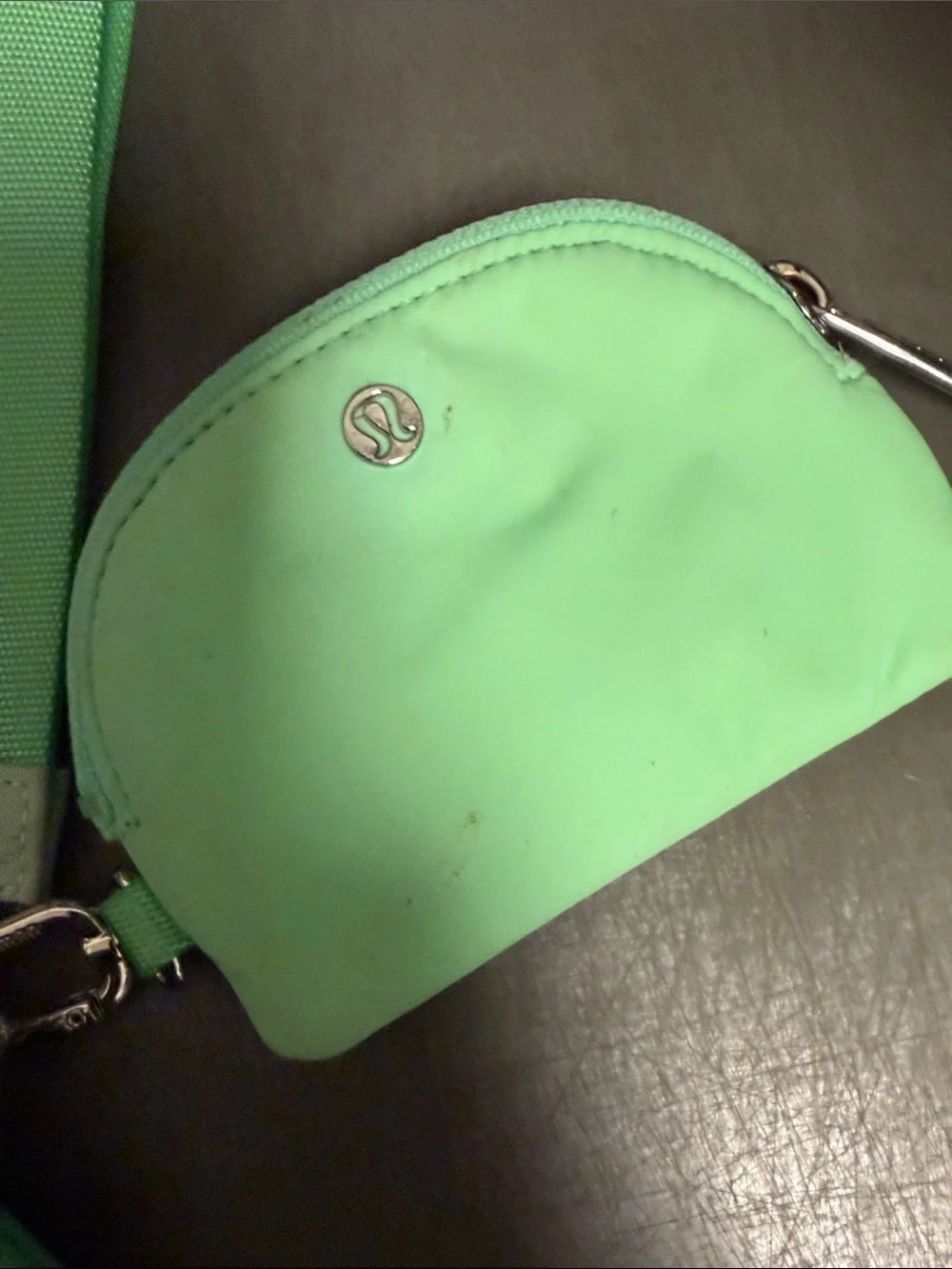 lululemon athletica Mint Green Key & Card Holder Set